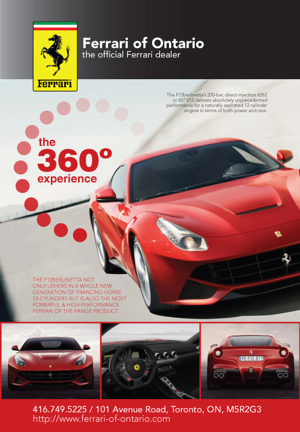 Ferrari – Print Advertising
